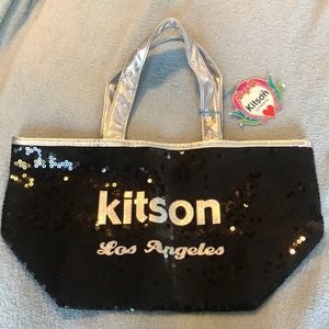 Kitson Los Angeles sequined bag